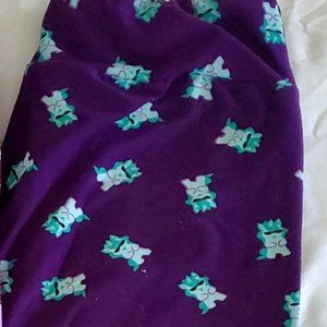 Lularoe Leggings Legging Purple One Size Unicorn Print
